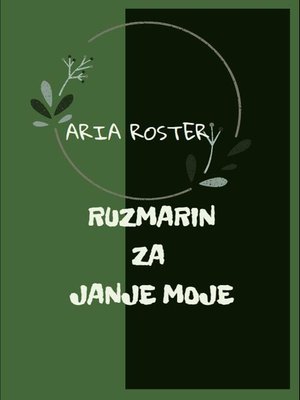 cover image of Ruzmarin za janje moje